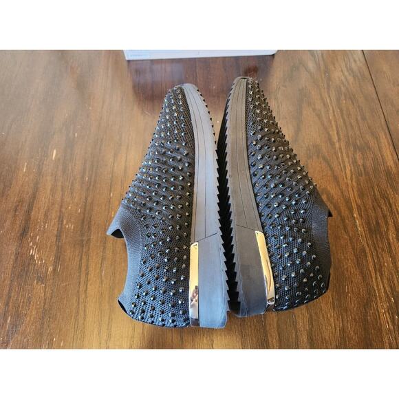 Kenneth Cole Reaction Cameron Jewel Jogger Sneakers Black Size 6.5 Women's - Picture 5 of 12